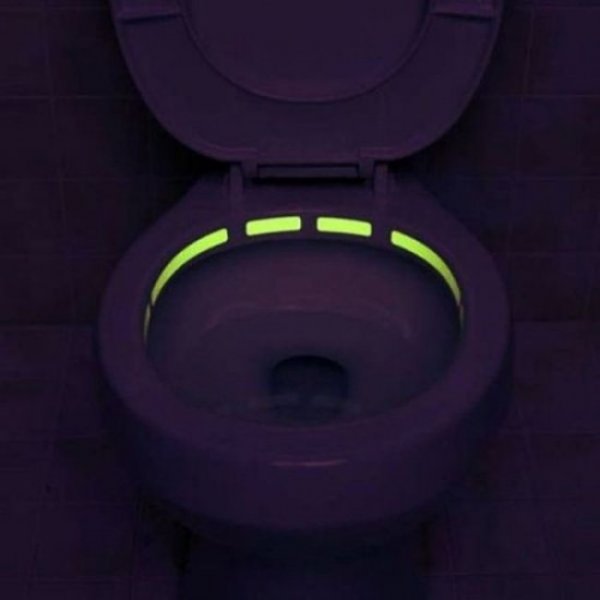 La cuvette idéale pour aller la nuit aux toilettes, sans être ébloui par la lumière
