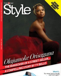 Olajumoke pose pour This Day Style